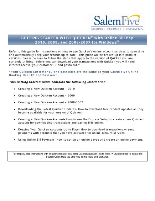 how to download quicken free