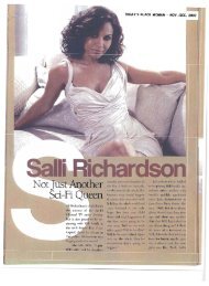 Today's Black Woman - Salli Richardson-Whitfield