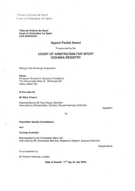 PDF - 3MB - Australian Sports Anti-Doping Authority