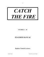 TEACHER MANUAL - House of Judah