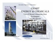 CHART ENERGY & CHEMICALS