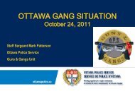 Overview of the current gang situation in Ottawa - Crime Prevention ...