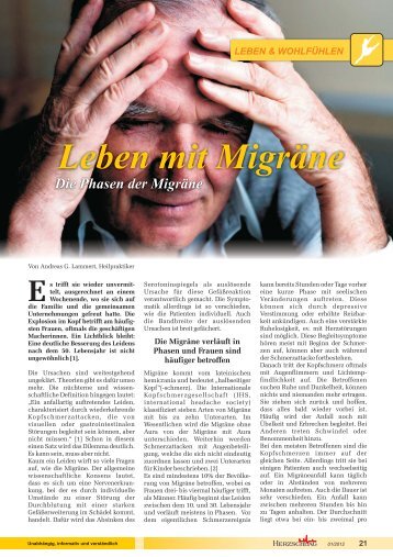 Leben mit Migräne - Andreas Lammert