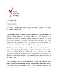 4 OCTOBER 2010 PRESS RELEASE INAUGURAL PROGRAMME ...