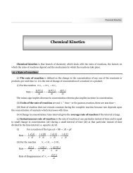 Chemical Kinetics - TestBag
