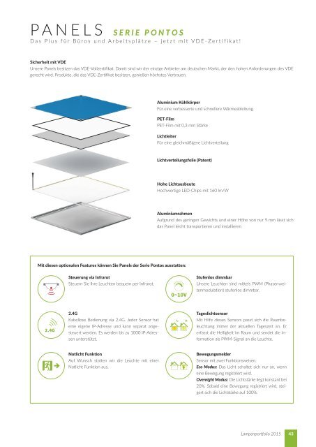 LEDeXCHANGE Lampenportfolio 2015