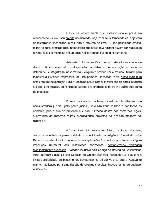 exmo. sr. dr. desembargador relator, da câmara cível do ... - Abde