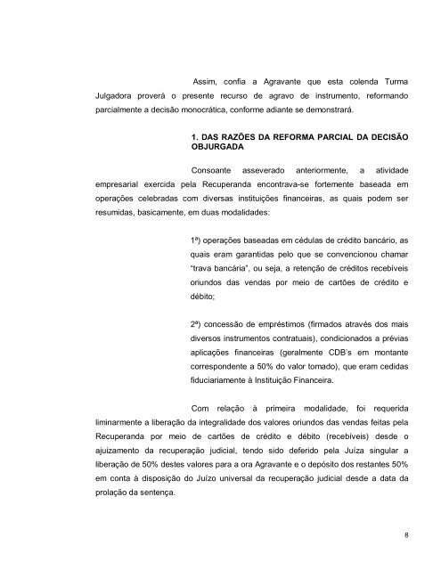 exmo. sr. dr. desembargador relator, da câmara cível do ... - Abde