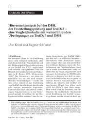 eine Vergleichsstudie mit weiterfÃ¼hrenden Ãberlegun - UniversitÃ¤t ...