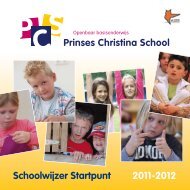 FM - PCS Schoolwijzer STARTPUNT.pdf - OBS Prinses Christina