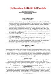 Dichiarazione dei diritti del fanciullo (formato .pdf ... - CittÃ  di Torino