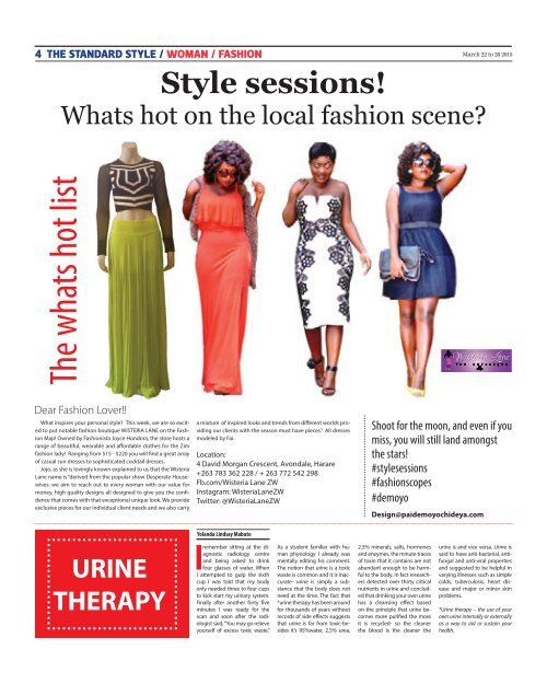 Standard Style 22 March 2015