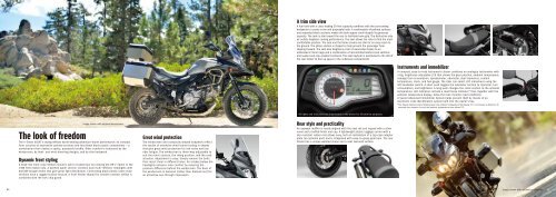  Suzuki V-Strom 650 XT ABS brochure