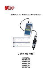 User Manual - IBP Medical