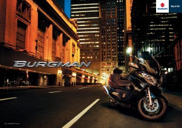 Suzuki Burgman 650AZ brochure