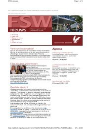 FSW in de media - Vrije Universiteit Amsterdam