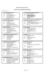 SPF Preferred List of Business Consultants - SME Partnership Fund ...