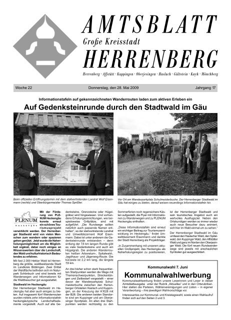 Große Kreisstadt - Herrenberg