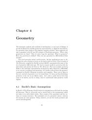 Chapter 4, Geometry - Carleton University