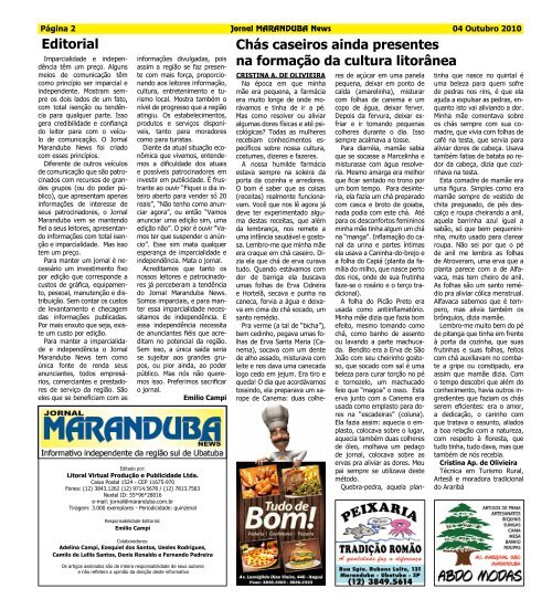 Brilhante - Jornal Maranduba News
