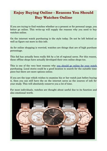 watch go on online
