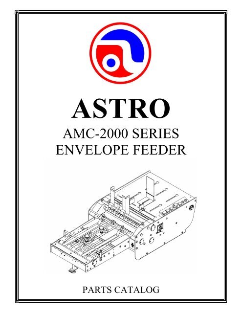 Astro 2000 Envelope Feeder