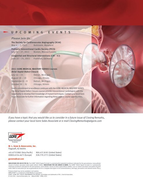 Printable PDF Version - Gore Medical