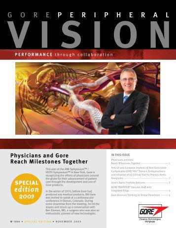 Peripheral Vision Newsletter - Gore Medical
