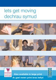 lets get moving dechrau symud - Health Challenge Wrexham