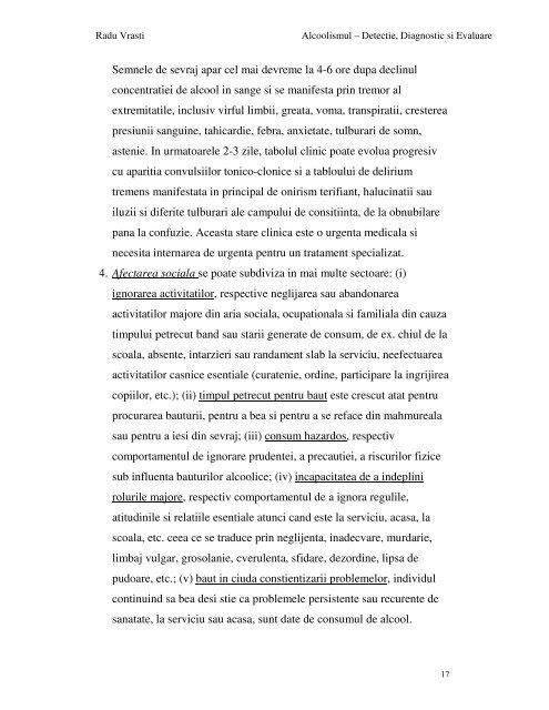 Cap.8. Diagnosticul alcoolismului - instrumente ... - vrasti.org