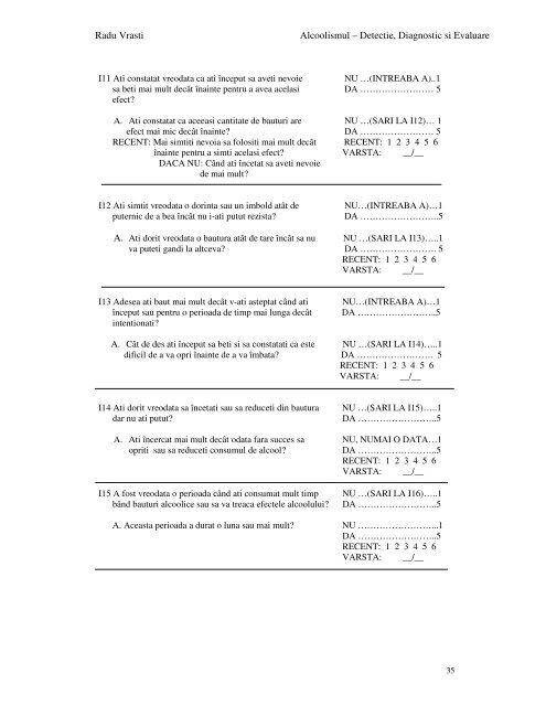 Cap.8. Diagnosticul alcoolismului - instrumente ... - vrasti.org