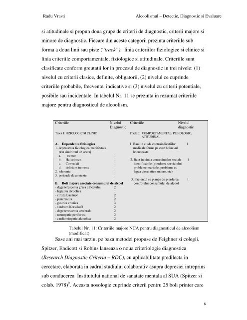 Cap.8. Diagnosticul alcoolismului - instrumente ... - vrasti.org