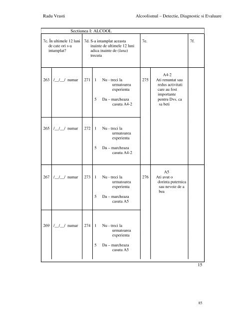 Cap.8. Diagnosticul alcoolismului - instrumente ... - vrasti.org