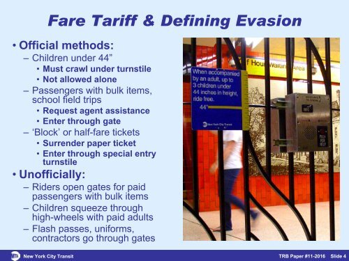 Measuring & Controlling Subway Fare Evasion ... - Lexciestuff.net