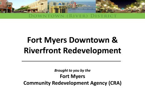 2003 Duany Downtown Plan - Fort Myers Business Development