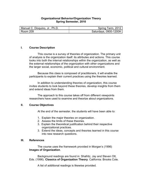 Organizational Behavior Essay - Free Paper Sample organizational behavior research papers