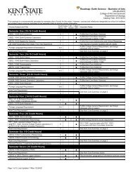 Roadmap: Earth Science â Bachelor of Arts Semester One: [15-16 ...