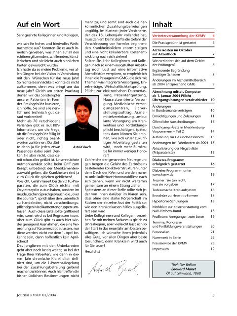 Abrechnung mittels Computer ab 1. Januar 2004 Pflicht