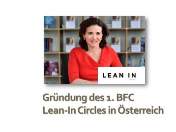 Gründung des 1. BFC Lean-In Circles in Österreich