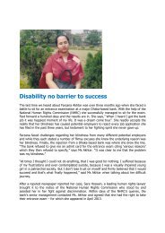 Disability no barrier to success - NHRC Bangladesh