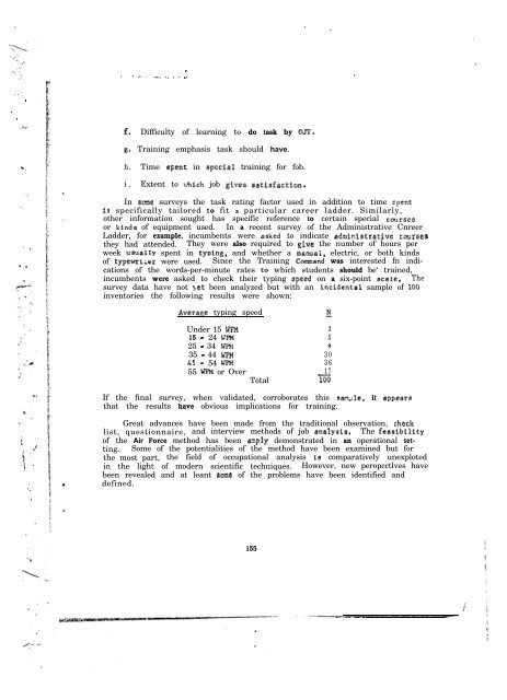 Technical Report - International Military Testing Association