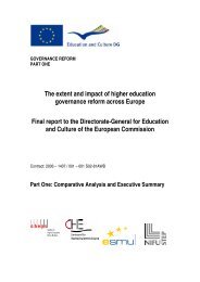 Comparative Analysis and Executive Summary - European ...