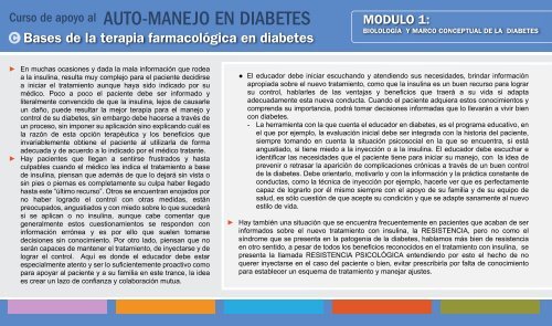 AUTO-MANEJO EN DIABETES - Aula Virtual Regional. Campus ...