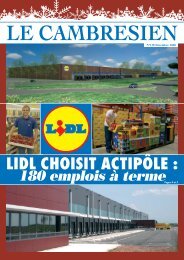 TÃ©lÃ©charger Le CambrÃ©sien nÂ°138 - Ville de Cambrai.com