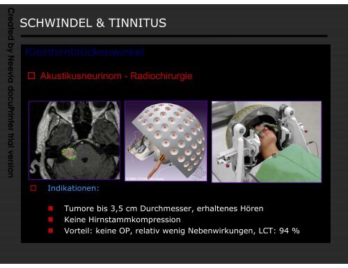 Schwindel -Tinnitus â UKE