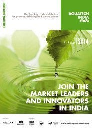 Download the exhibitor brochure (PDF) - Aquatechtrade