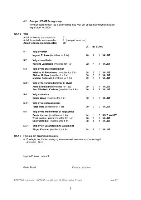 «OES i Norge» nr. 2 – 2010