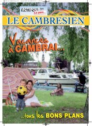 TÃ©lÃ©charger Le CambrÃ©sien nÂ°141 - Ville de Cambrai.com