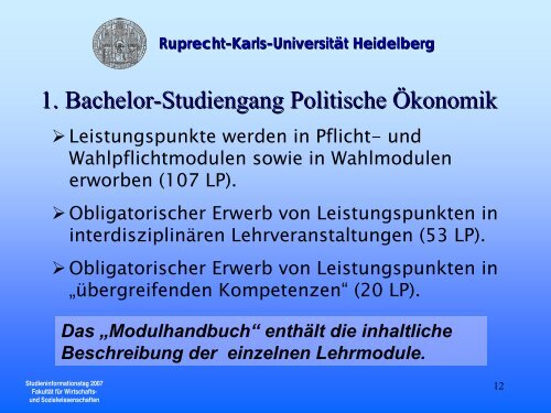 und Sozialwissenschaften - Ruprecht-Karls-Universität Heidelberg