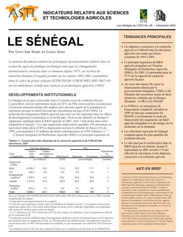 PDF 319K - ASTI - cgiar